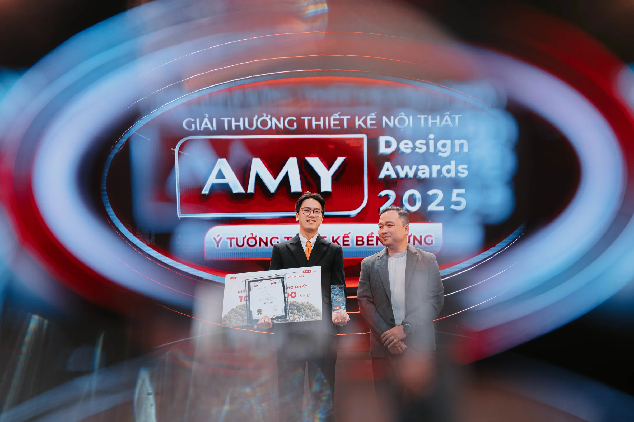 Dự án "Gió Coffee" đạt giải tại cuộc thi thiết kế nội thất AMY Design Award 2025