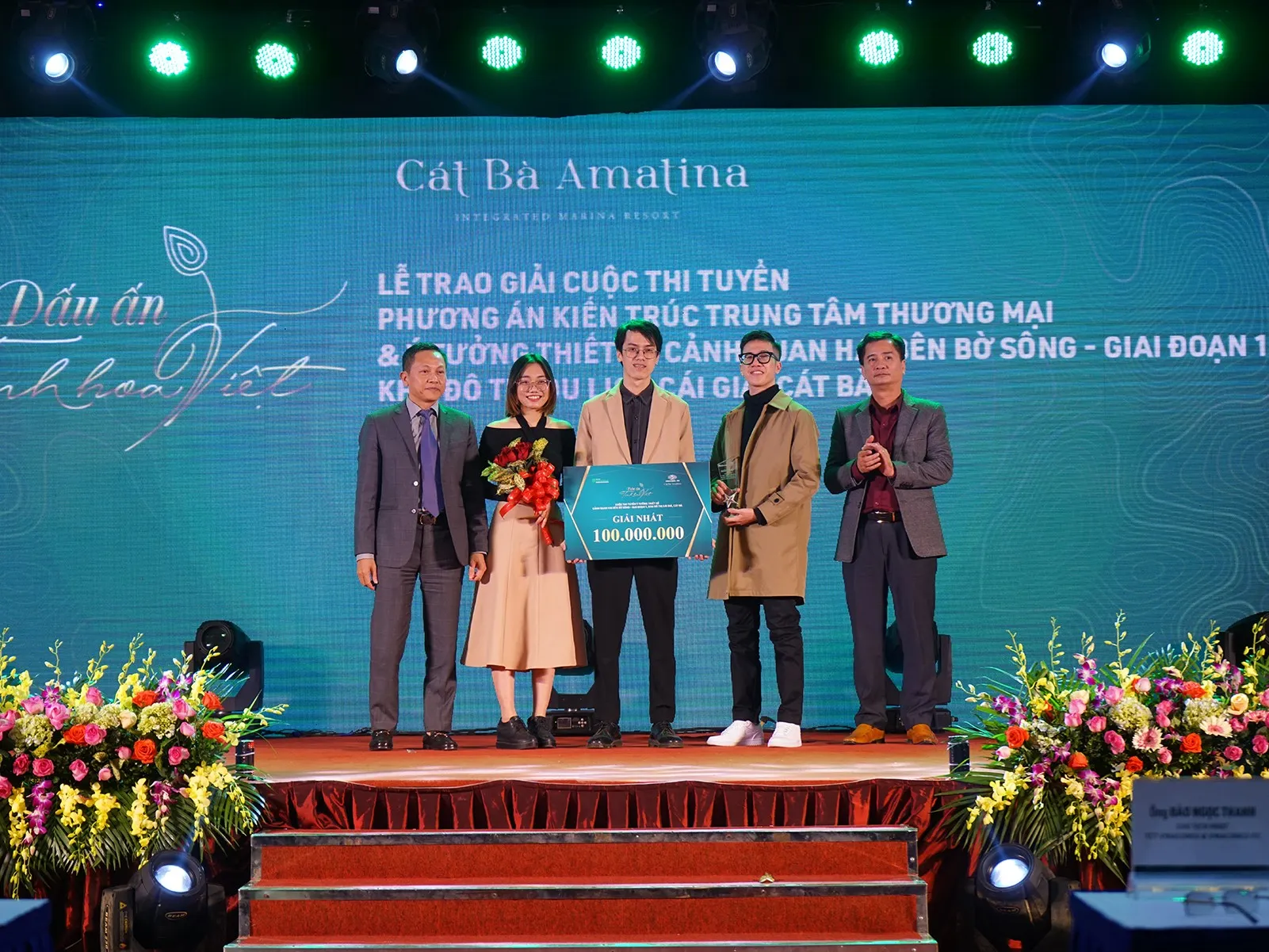 CoLAB chiến thắng tại Giải thưởng Thiết kế Cảnh quan 2 bên bờ sông dự án Amatina Cát Bà