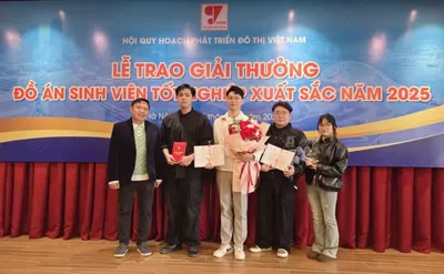 Học viên CoLAB đạt Giải Nhất Đồ án tốt nghiệp xuất sắc 2025 ngành Quy hoạch