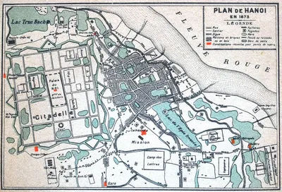 Bản đồ cổ Hà Nội mà mình có sưu tầm được qua một số thời kỳ