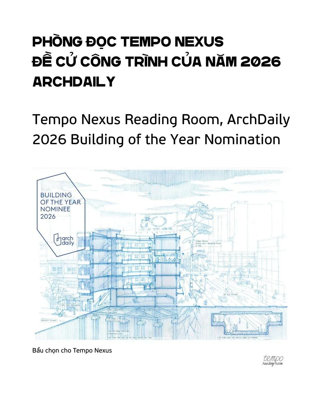 GIẢI THƯỞNG CÔNG TRÌNH CỦA NĂM 2026